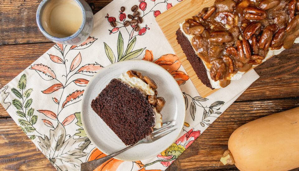 Kávový dezert s příchutí podzimu: Kávový chlebíček s pekanovými ořechy